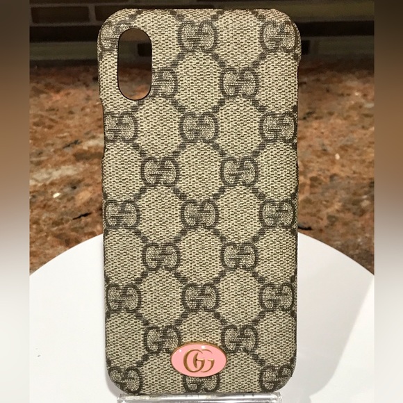 Gucci Accessories - GUCCI Supreme Signature Coated Canvas IPhone X/XS Case 🔥